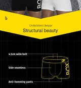 Mens Boxer Sexy Underwear Soft Cotton Boxer