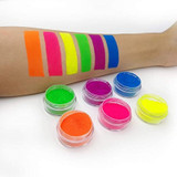 Nail Art Glitter Eyeshadow Nail Powder Bright True Colors UV Glow Black light Luminous Pigments Fluorescent Matte Nail Art Glitter Eyeshadow Nail Powder Bright True Colors UV Glow Black light Luminous Pigments Fluorescent Matte