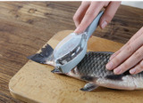 Easy To Clean Plastic Fish Cleaning Tool Kitchen Tool With Lid