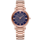 Luxury Diamond Rose Gold Ladies Wrist Watch Magnetic Women Bracelet Luxury Diamond Rose Gold Ladies Wrist Watch Magnetic Women Bracelet