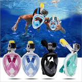 6 Colors Scuba Diving Mask Full Face Snorkeling Mask Underwater Anti Fog