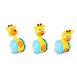 Baby Rattles Tumbler Doll Baby Toys Sweet Bell Music Roly-poly Learning Education Toy