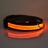 LED Pet Cat Dog Collar Luminous Safety Glow Necklace Flashing