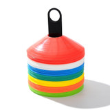 10PCS Outdoor Sport Football Soccer Rugby Speed Training Disc Cone