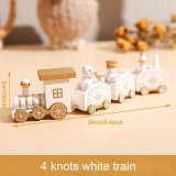 Wooden Christmas Train Ornament Christmas Decoration
