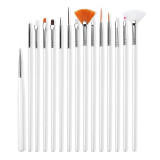 Nail Art Brush Soft Nail Dust Brush UV Gel Nail Polish Nylon Brush