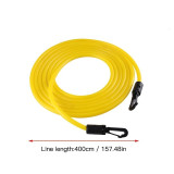 4meter Adjustable Swim Training Resistance Elastic Belt Swimming Exerciser Safety Rope