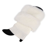 Winter Women Leg Warmers Boot Socks