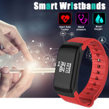 Fitness Tracker Heart Rate Monitor Bluetooth Smart Band