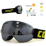 Double Layers UV400 Anti-fog Ski Goggles