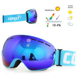 Double Layers UV400 Anti-fog Ski Goggles