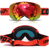 Double Layers UV400 Anti-fog Ski Goggles