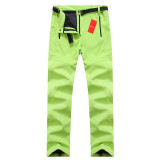 Women Waterproof Thick Warm Fleece Softshell Pants
