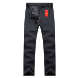 Women Waterproof Thick Warm Fleece Softshell Pants