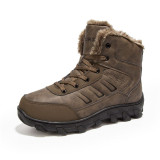 Men Ankle Boots Winter Warm Outdoor Shoes