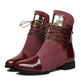 Women's Boots - Genuine Autumn Winter Martin Ankle Boots