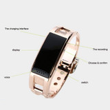 Luxury Smart Wrist Watch With Call Reminder Health Tracker for Android