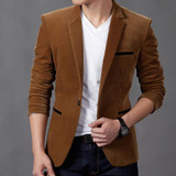 NEW Men’s Fashion Brand Blazer Slim Fit suit jacket