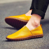 Big Size Shoes -  Slip-On Men's Boat Shoes