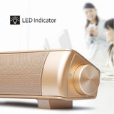 Speaker - Super Bass 3D HI-FI Stereo Music Surround Wireless Speaker Soundbar