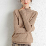Sweater Women Turtleneck Long Sleeves Autumn Winter Sweater Women's