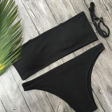 Sexy Bandeau Bikini Women Swimwear Female Swimsuit Two-pieces Bikini set