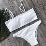 Sexy Bandeau Bikini Women Swimwear Female Swimsuit Two-pieces Bikini set