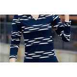 Long Sleeve T Shirt Women Tops Korean Style Cotton Striped Tshirt Clothes Long Sleeve T Shirt Women Tops Korean Style Cotton Striped Tshirt Clothes