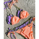 swimsuit women Sexy push up bikini diamond swimwear female brazilian bikini set