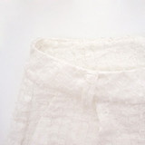 New Fashion 2 Piece Set Women Puff Sleeve Short Crop Top High Waist Wide Shorts