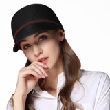 Women Sunscreen Visor Cap Female Sunshade Korean Version Straw Hat