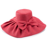Women Kentucky Derby Wide Brim Wedding Church Beach Floppy Hat