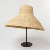 Women Summer Hat Floppy Natural Raffia Straw Hat