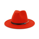 New Fashion Women's Men Wool Felt Panama Hat