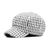 Vintage Cabbie Hat British Style Newsboy Cap Vintage Cabbie Hat British Style Newsboy Cap
