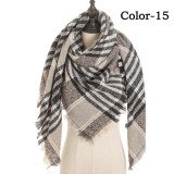 New Winter Knitted Scarf Cashmere Pashmina Women Warm Neck Scarves Shawls