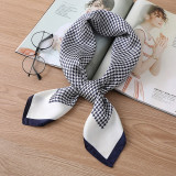 New Design Women Silk Scarf Square Neck Shawls Foulard Lady Pashmina