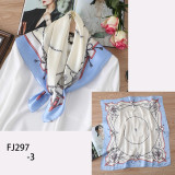 New Design Women Silk Scarf Square Neck Shawls Foulard Lady Pashmina
