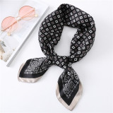 New Design Women Silk Scarf Square Neck Shawls Foulard Lady Pashmina