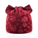 Rhinestone Autumn Winter Knitted Beanies Skullies