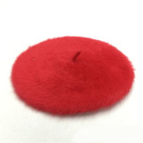 Classic Artist Winter Fashion Beret Women's Rabbit Beret Hat Classic Artist Winter Fashion Beret Women's Rabbit Beret Hat
