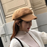Fashion Women Artist Vintage Newsboy Cabbie Peaked Beret Fashion Women Artist Vintage Newsboy Cabbie Peaked Beret