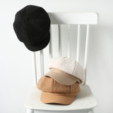 Kitted Fleece Winter Beret hat For Girl Newsboy Cap Cotton Kitted Fleece Winter Beret hat For Girl Newsboy Cap Cotton
