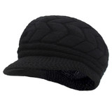 Skullies Beanies Women Knitted Hat Scarf Female Winter Hats