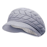 Skullies Beanies Women Knitted Hat Scarf Female Winter Hats