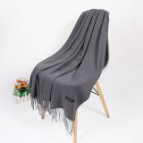 Real Cashmere Women Scarf Winter Shawl Foulard Echarpe Femme Pashmina