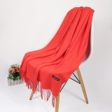 Real Cashmere Women Scarf Winter Shawl Foulard Echarpe Femme Pashmina