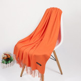 Real Cashmere Women Scarf Winter Shawl Foulard Echarpe Femme Pashmina