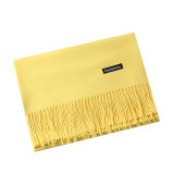 Luxury Solid Women Scarf Winter Cashmere Pashmina Shawls Warm Lady Blanket Wraps