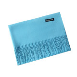 Luxury Solid Women Scarf Winter Cashmere Pashmina Shawls Warm Lady Blanket Wraps